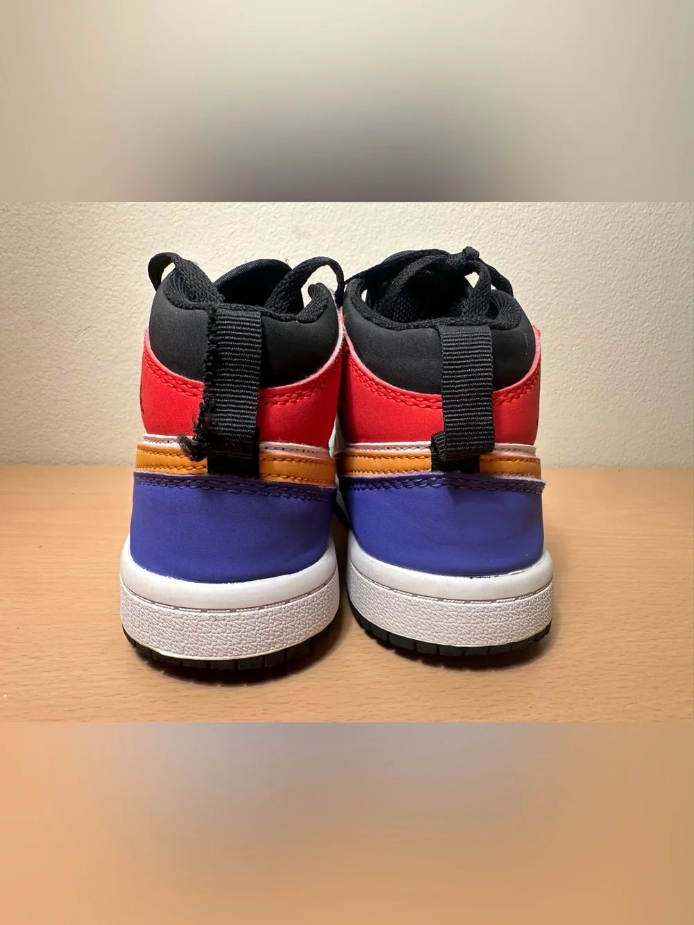 Jordan 1 Mid Bred Multi-Color Little Kids Shoes Size 11C